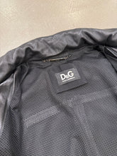 Load image into Gallery viewer, 2008 Dolce &amp; Gabbana hybrid leather/nylon cargo zipper jacket
