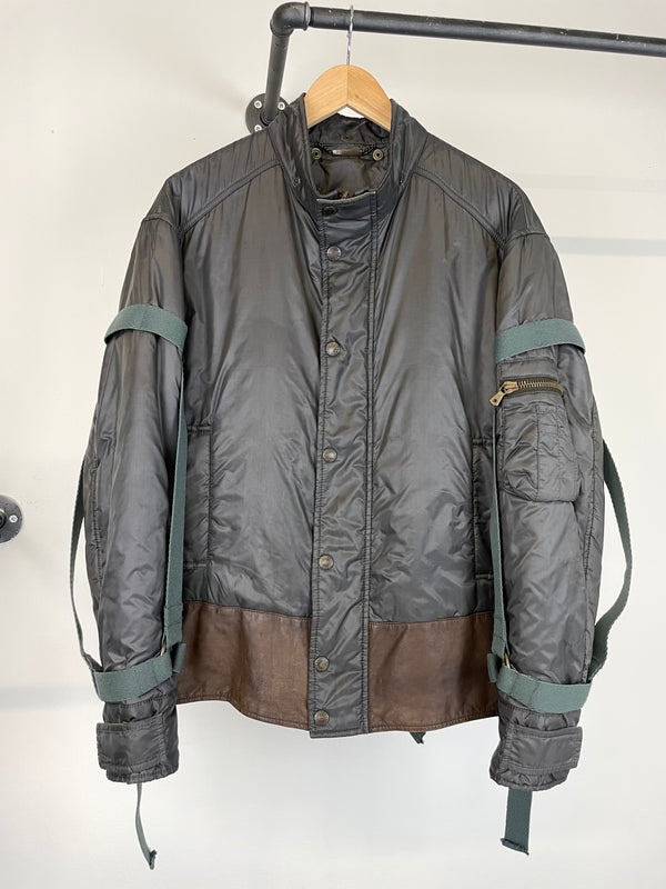 2003 Dolce & Gabbana bondage bomber jacket