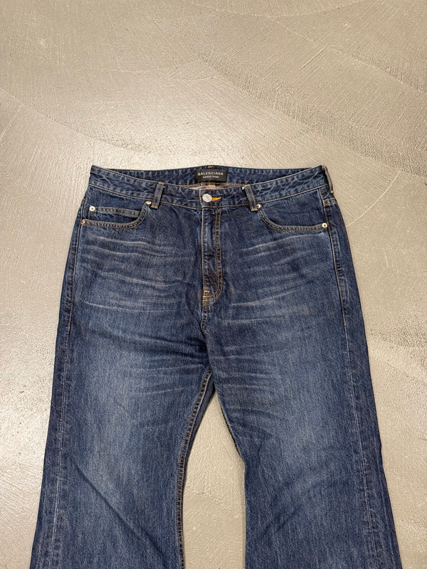2023 Balenciaga wide flared jeans