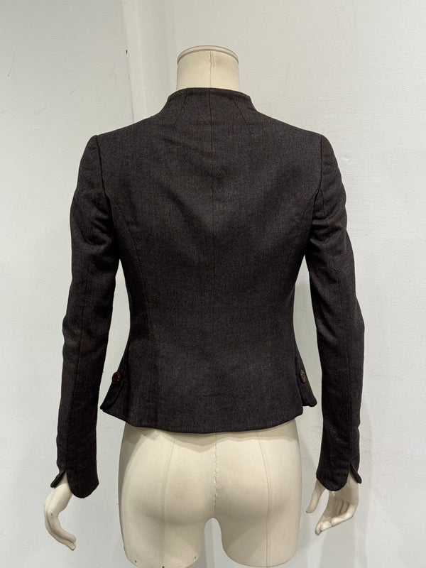 2007 Alexander McQueen structured wool blazer
