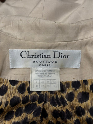 S/S1997 Christian Dior by John Galliano runway beige tailored suit