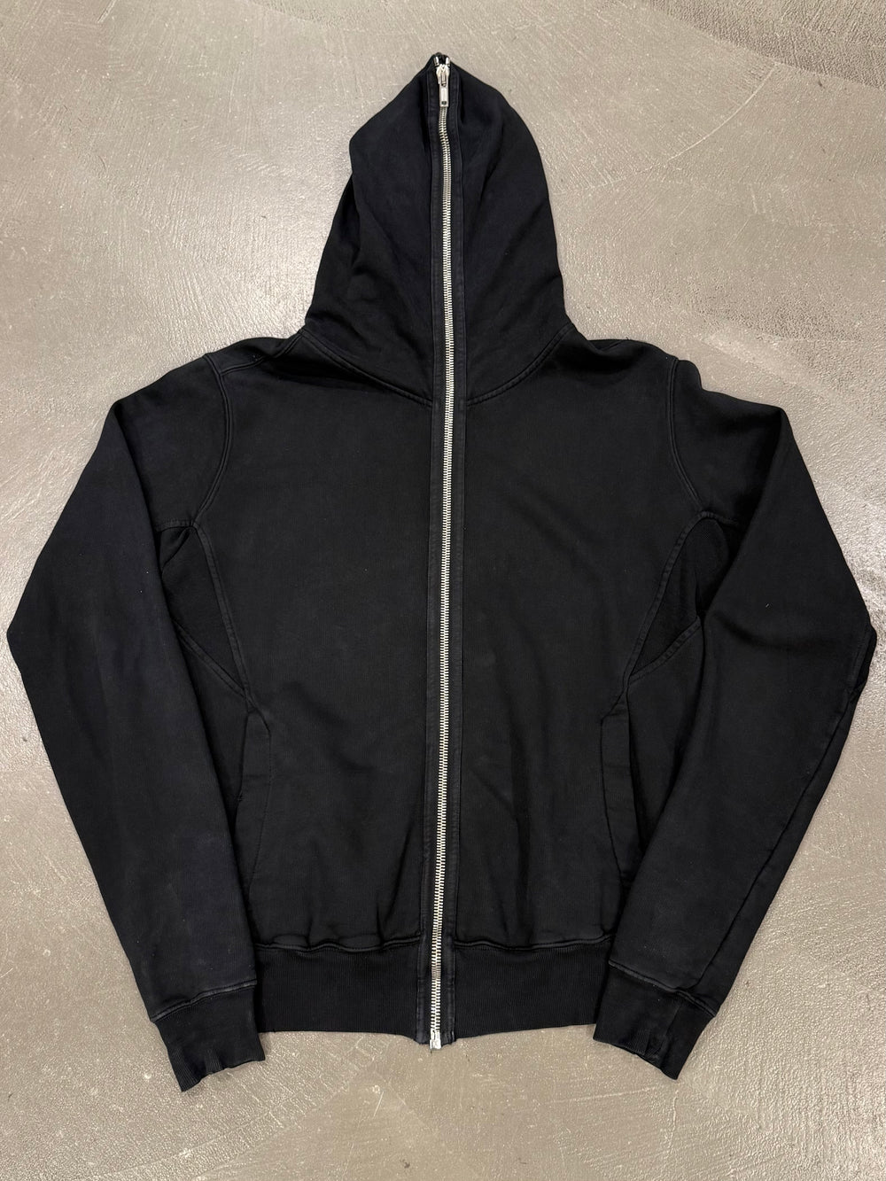 2015 Rick Owens “gimp” full zip hoodie