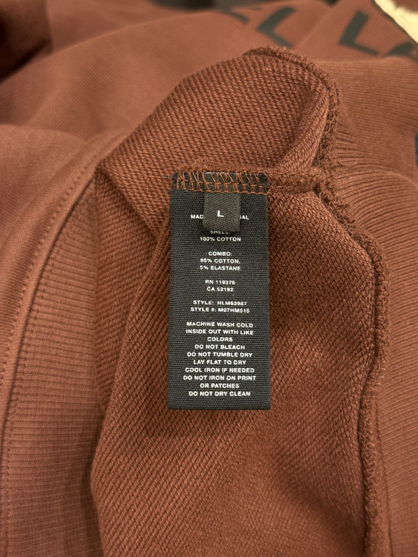 2020s Helmut Lang multi patch logo sweatshirt