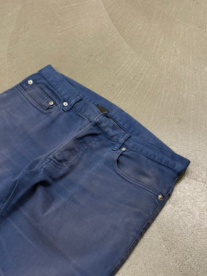 2010s Dior slim-fit faded denim