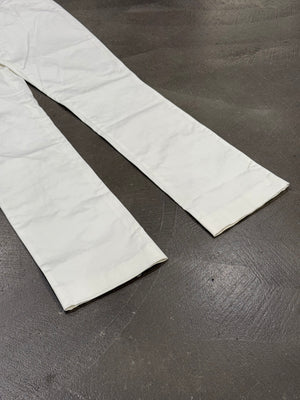 2004 Gucci by Tom Ford white Cotton pants