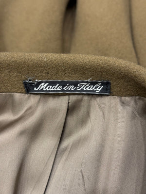 1990s Emporio Armani long wool kashmir coat