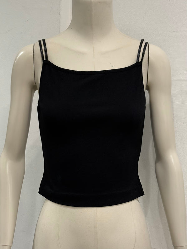 1998 Gucci by Tom Ford iconic g-logo strap top