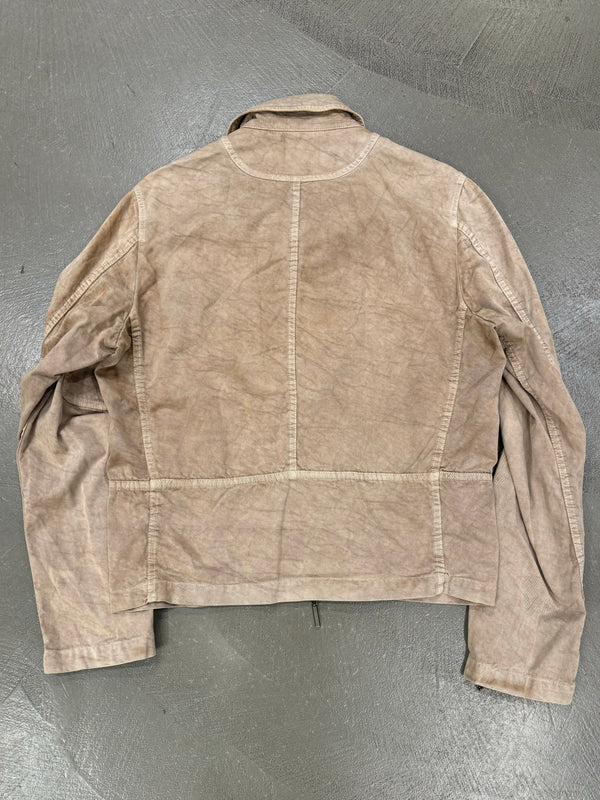 2001 Cavalli faded zipper light jacket
