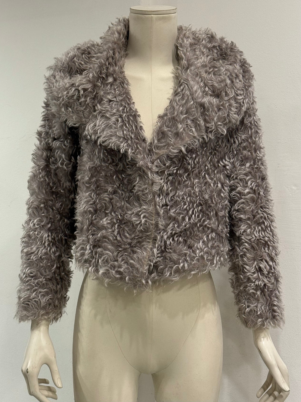 A/W2011 Prada mohair faux fur cropped jacket