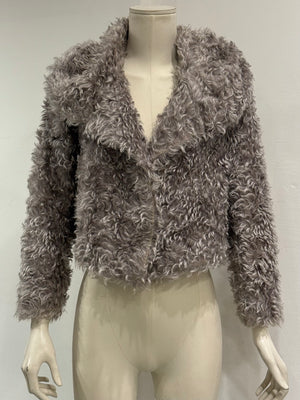 A/W2011 Prada mohair faux fur cropped jacket