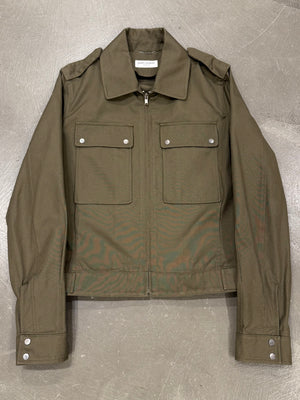 S/S2018 Saint Laurent sample cropped aviator blazer