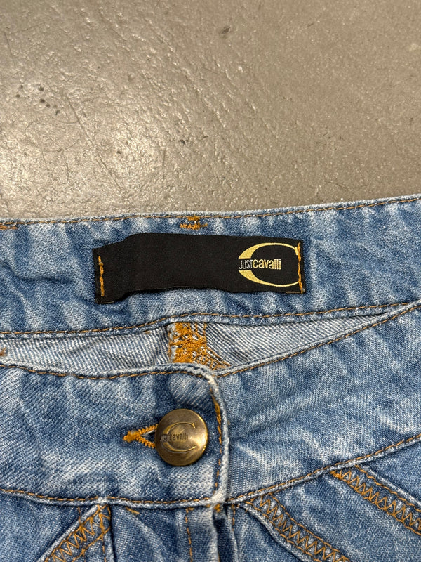 2000s Cavalli paneled jeans