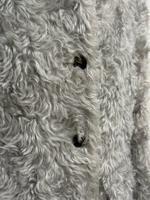 A/W2007 Prada runway faux fur mohair coat