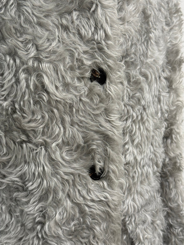 A/W2007 Prada runway faux fur mohair coat