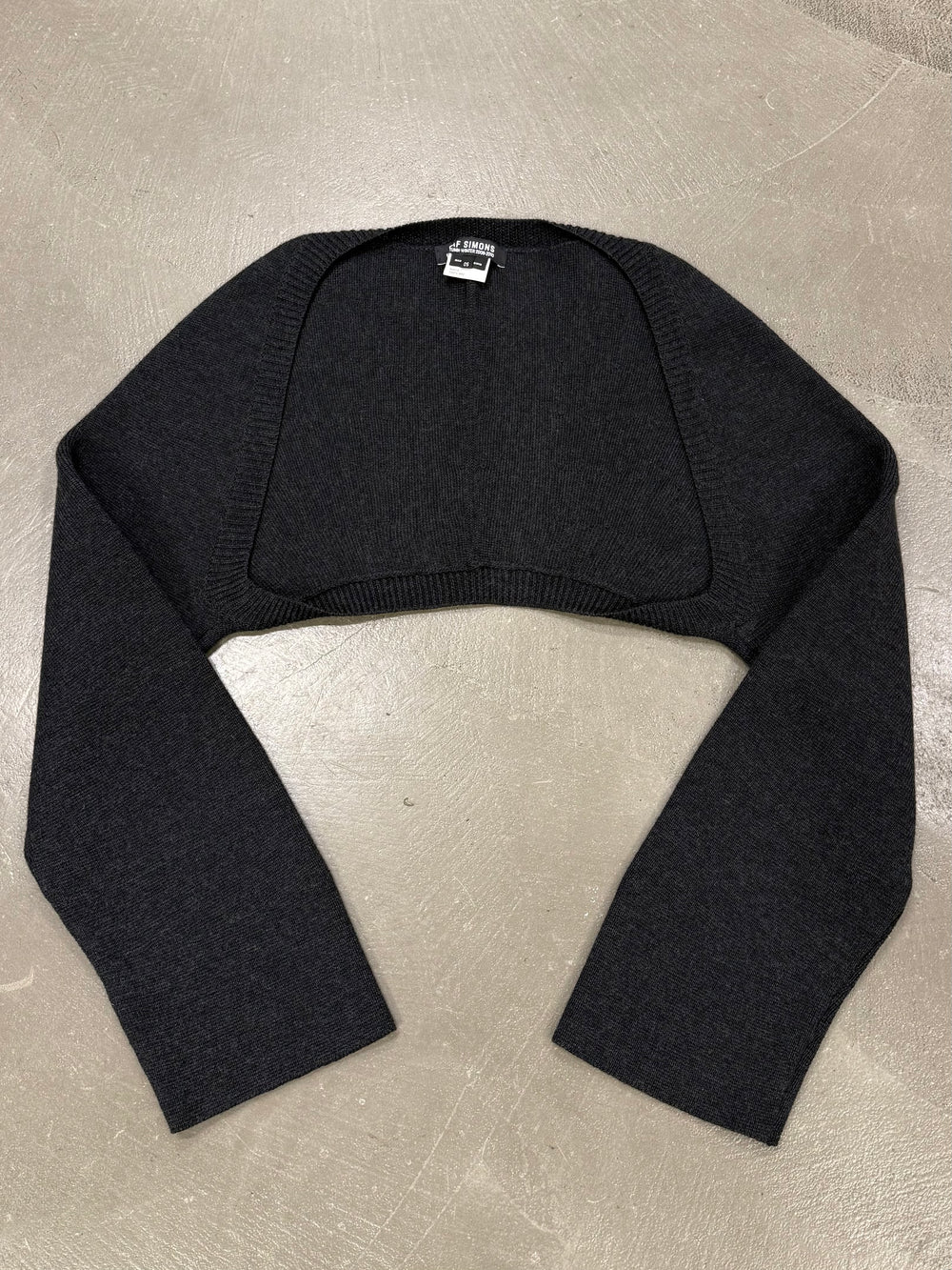 F/W2009-2010 Raf Simons cropped over-jacket layering pieced