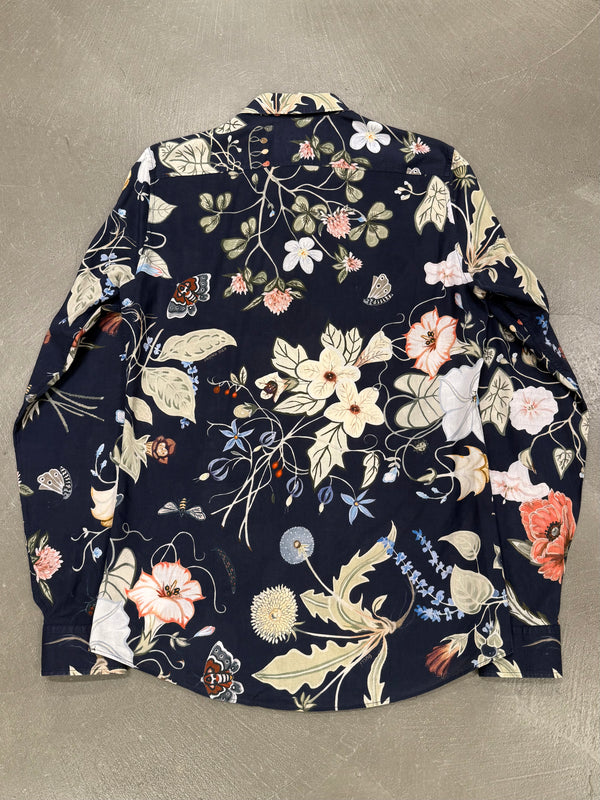 2014 Gucci flora cotton shirt