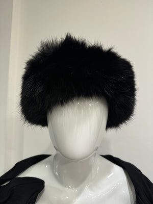 2000s Prada mink fur hat