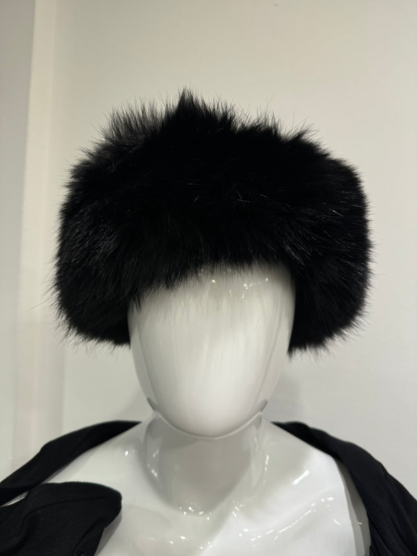 2000s Prada mink fur hat