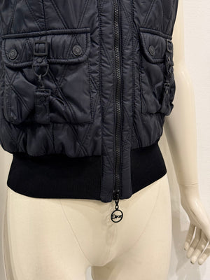 2005 Christian Dior by John Galliano multi-pocket padded vest