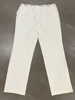2000s Gianfranco Ferré lace-up set corset + pants