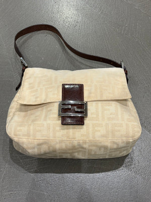 2000 Fendi monogram zucca mama baguette bag