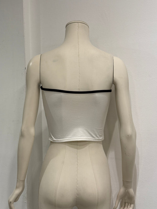 S/S2002 Christian Dior by Galliano gothic hardcore logo top