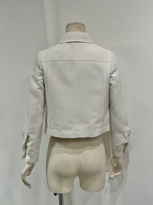 2000s Miu Miu cropped single breasted jacket