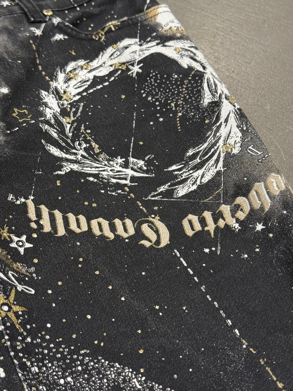2003 Roberto Cavalli zodiac astrology pants