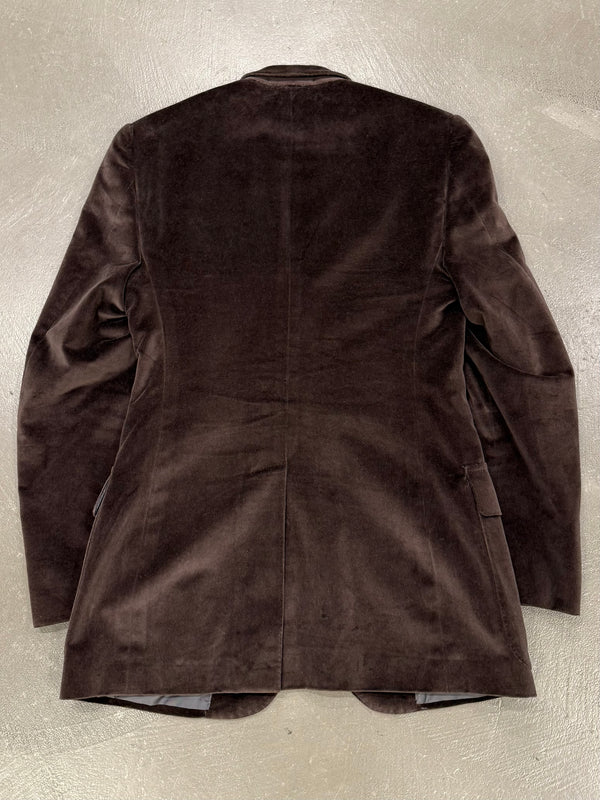 2000s Gucci by Tom Ford velvet blazer