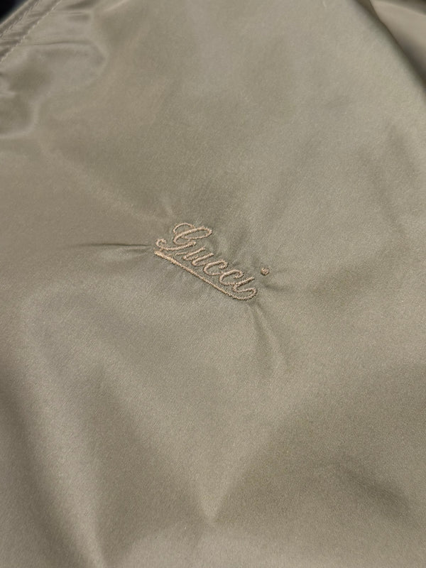 2010s Gucci reversible bomber jacket