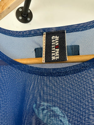 2000s Jean Paul Gaultier Kamasutra mesh top