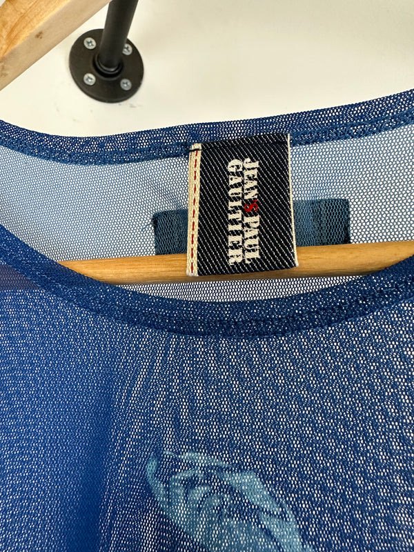 2000s Jean Paul Gaultier Kamasutra mesh top