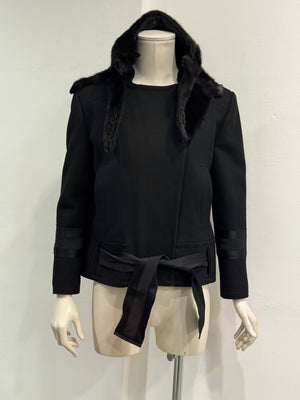A/W2004 Gucci by Tom ford mink collar runway jacket