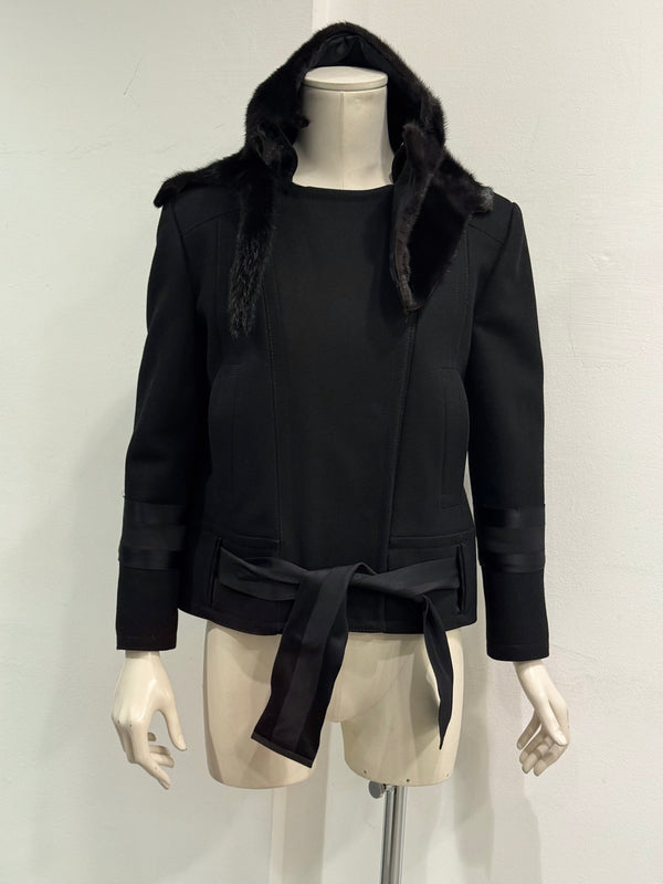 A/W2004 Gucci by Tom ford mink collar runway jacket