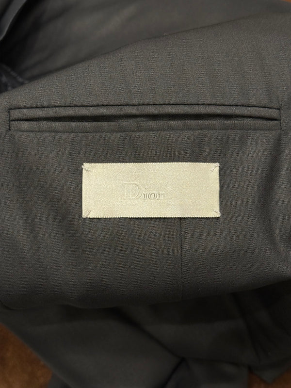 S/S2002 Dior by Hedi Slimane tailored coated blazer