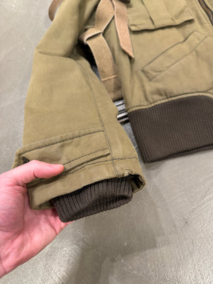 A/W 2003 Dolce & Gabbana parachute bondage bomber jacket