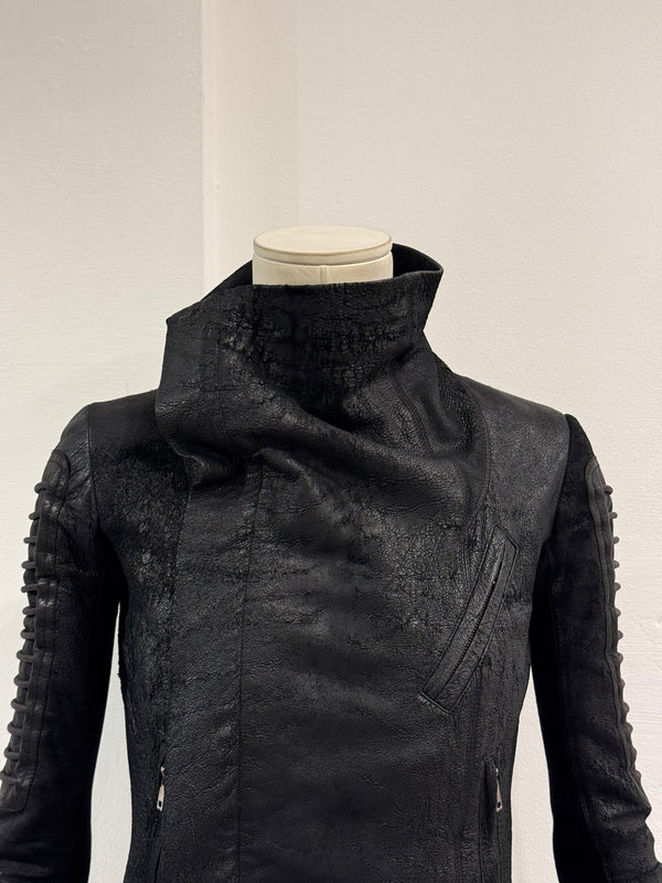 A/W2010 Rick Owens “GLEAM” blistered leather jacket