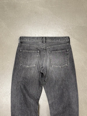 2017 Balenciaga faded straight leg jeans