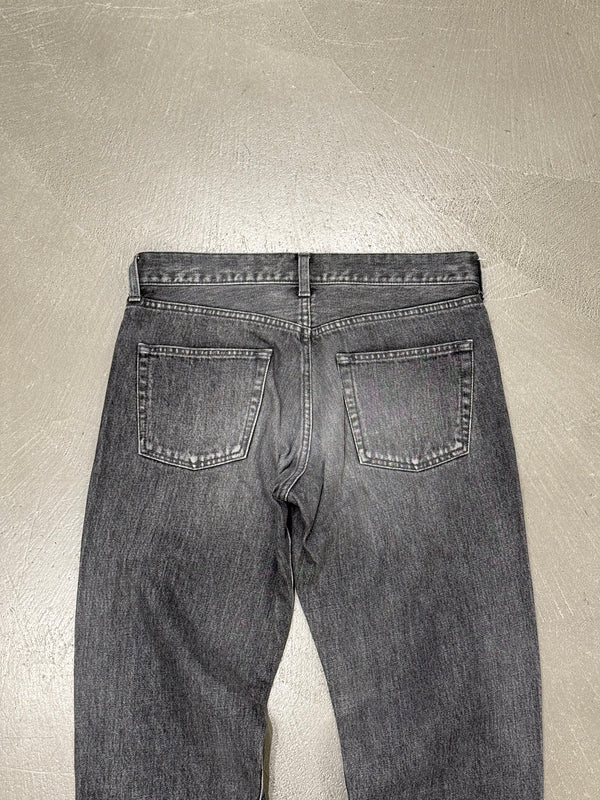 2017 Balenciaga faded straight leg jeans