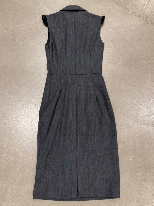 2000s Dolce & Gabbana corset collar dress