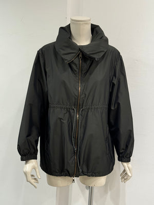 Prada oversized collar light jacket