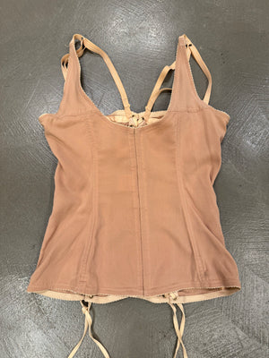 S/S2003 Dolce & Gabbana laced up corset top