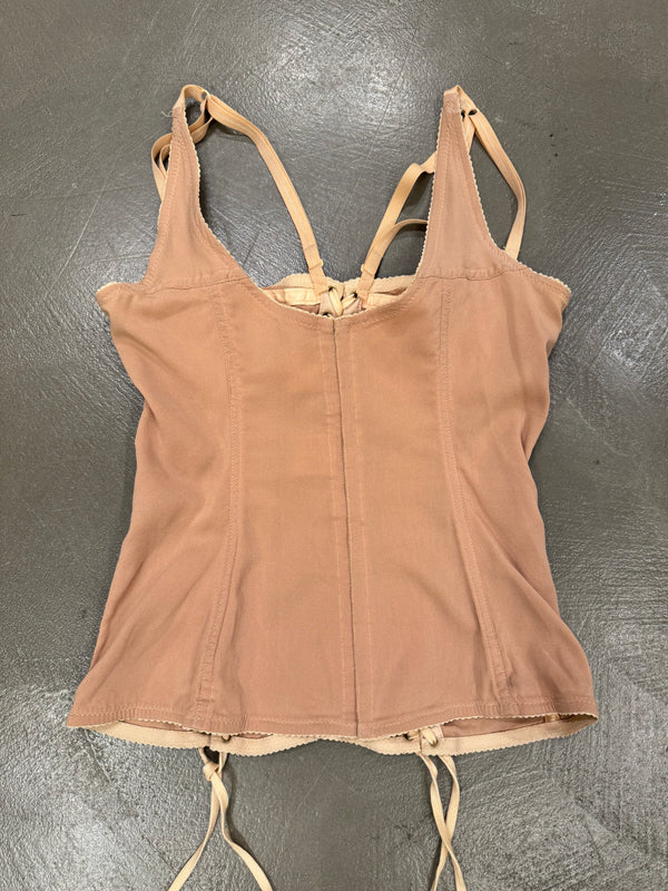 S/S2003 Dolce & Gabbana laced up corset top