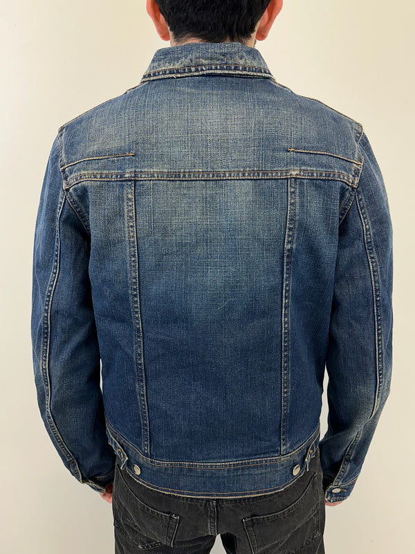 AW2004 Dior by Hedi Slimane “Victim of the crime” denim jacket