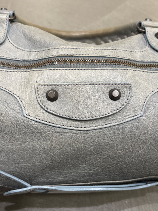 2010S Balenciaga leather bowler City bag