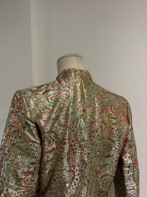 F/W1995 Yves Saint Laurent paisley jacquard jacket