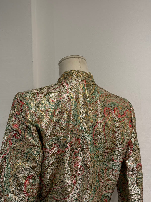 F/W1995 Yves Saint Laurent paisley jacquard jacket