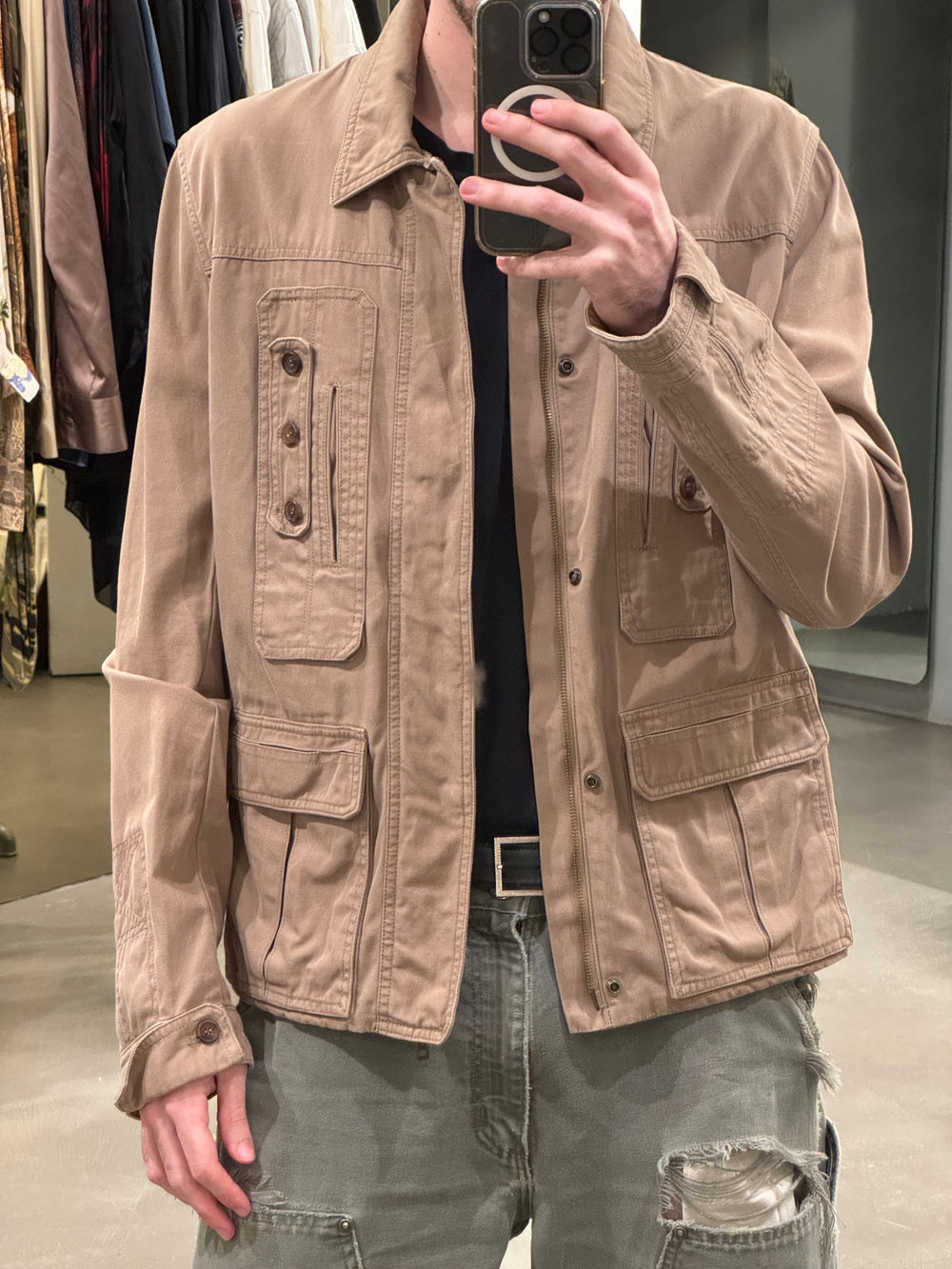 S/S2006 Dior by Hedi Slimane utility jacket