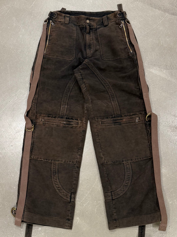 A/W2023 Dolce & Gabbana bondage paracadute cargo pants