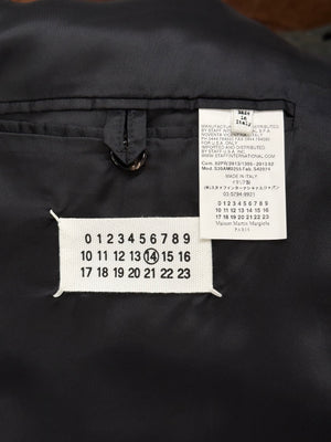 2013 Maison Margiela sailor double breasted heavy wool coat
